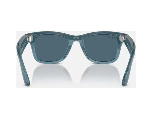Смарт-очки Ray-Ban Meta Wayfarer Matte Jeans Frame Dusty Blue Lenses (RW4006 67552V 50-22) фото №3