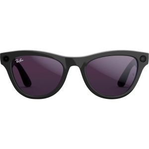 Смарт-очки Ray-Ban Meta Skyler Shiny Black Frame Clear/Amethyst Transitions Lenses (RW4010 601/CH 52-20)