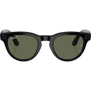 Смарт-очки Ray-Ban Meta Headliner Shiny Black Frame/Green Lenses (RW4009 601/9A 50-23)