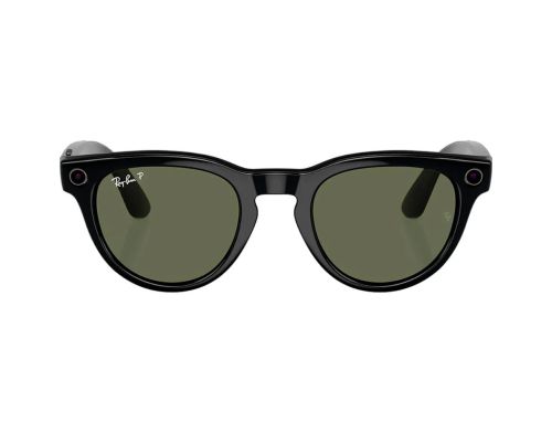 Смарт-очки Ray-Ban Meta Headliner Shiny Black Frame/Green Lenses (RW4009 601/9A 50-23) фото №2