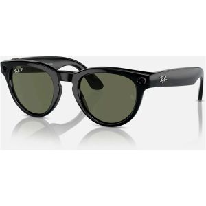 Смарт-очки Ray-Ban Meta Headliner Shiny Black Frame/Green Lenses (RW4009 601/9A 50-23)