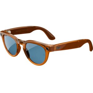 Смарт-очки Ray-Ban Meta Headliner Shiny Caramel Frame Clear/Sapphire Transitions (RW4009 6706MF 50-23)