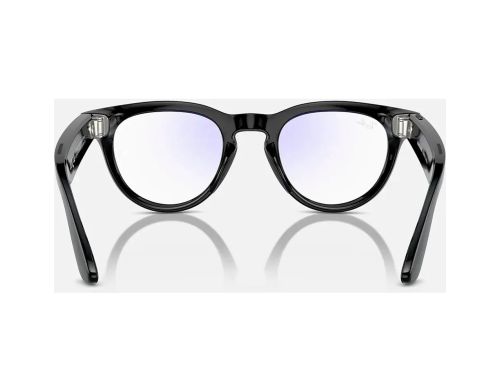 Смарт-очки Ray-Ban Meta Headliner Shiny Black Frame/Clear Lenses (RW4009 601/SB 50-23) фото №2