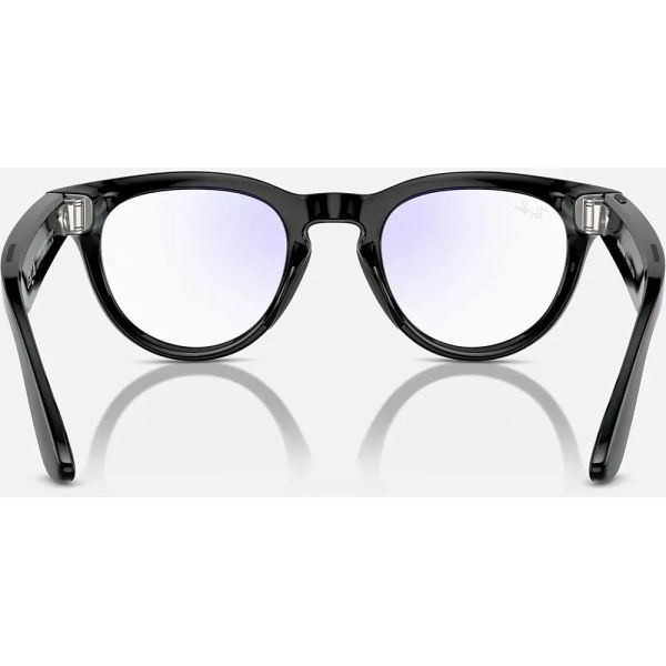 Смарт-очки Ray-Ban Meta Headliner Shiny Black Frame/Clear Lenses (RW4009 601/SB 50-23) фото №2
