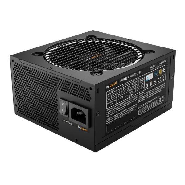 Блок живлення be quiet! Pure Power 12 M 1000W (BN345) фото №2