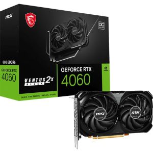 Відеокарта MSI GeForce RTX 4060 VENTUS 2X BLACK 8G OC (912-V516-092)