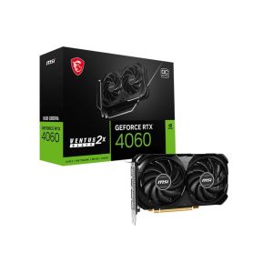 Відеокарта MSI GeForce RTX4060 8Gb VENTUS 2X BLACK OC (RTX 4060 VENTUS 2X BLACK 8G OC)