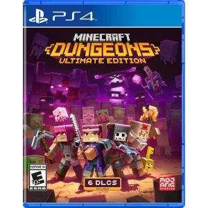 Игра Minecraft Dungeons Ultimate Edition PS4 Б.У.