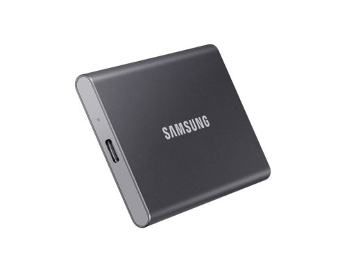 SSD накопитель Samsung T7 1 TB Titan Gray (MU-PC1T0T/WW) фото №2