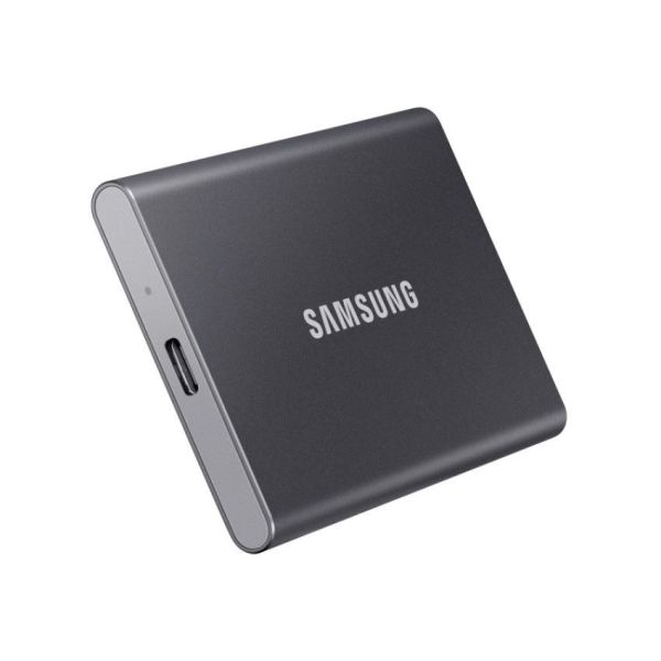 SSD накопитель Samsung T7 1 TB Titan Gray (MU-PC1T0T/WW) фото №2
