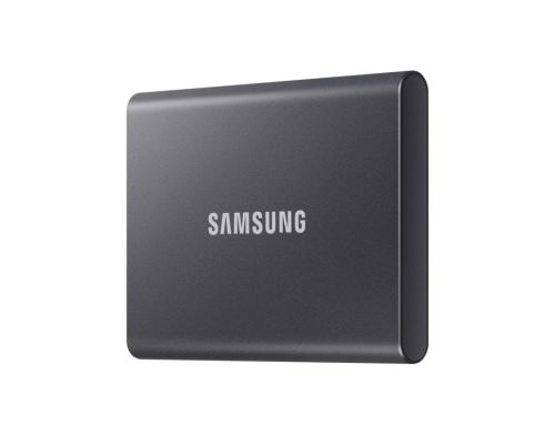 SSD накопитель Samsung T7 1 TB Titan Gray (MU-PC1T0T/WW) фото №3