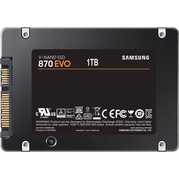 SSD накопитель Samsung 870 EVO 1 TB (MZ-77E1T0B) фото №2