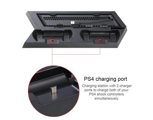 Підставка Dobe charging Stand for PS4 consoles( Pro/ Slim/ FAT) фото №2