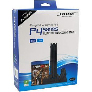 Зарядная Станция Dobe MultiFunctional Cooling Stand For PS4 Console( Slim/ Pro)