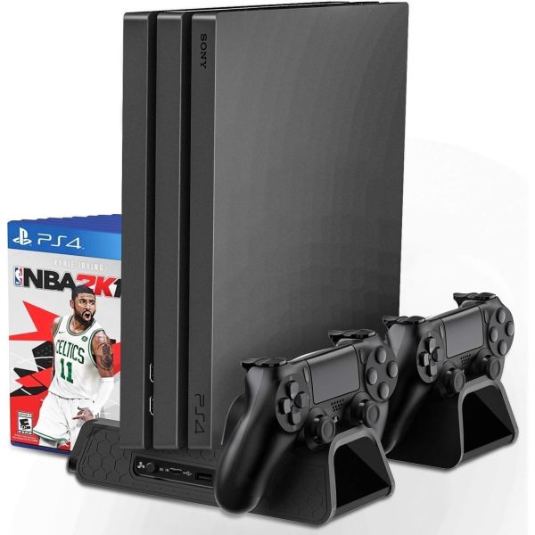 Зарядная Станция Dobe MultiFunctional Cooling Stand For PS4 Console( Slim/ Pro) фото №3