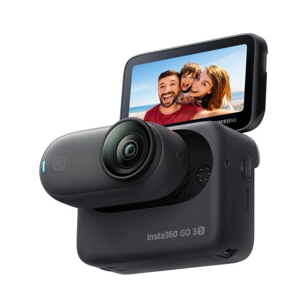 Экшн-камера Insta360 GO 3S 4K Standard Bundle 128GB Black (CINSAATA_GO3S13) фото №2