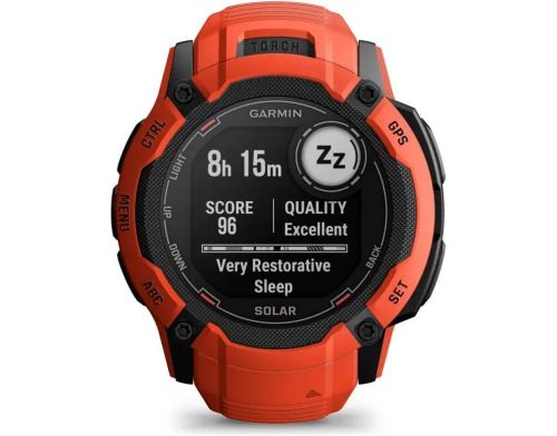 Смарт-годинник Garmin Instinct 2X Solar Flame Red (010-02805-11/01) фото №3