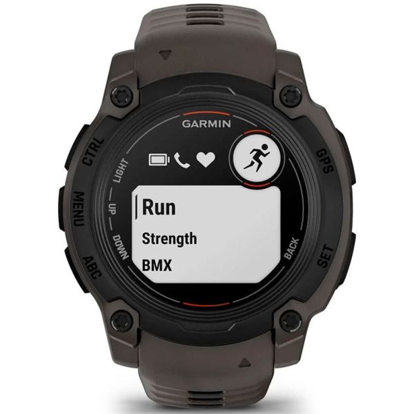 Смарт-часы Garmin Instinct E 40mm Black with Charcoal Band (010-02932-00) фото №3
