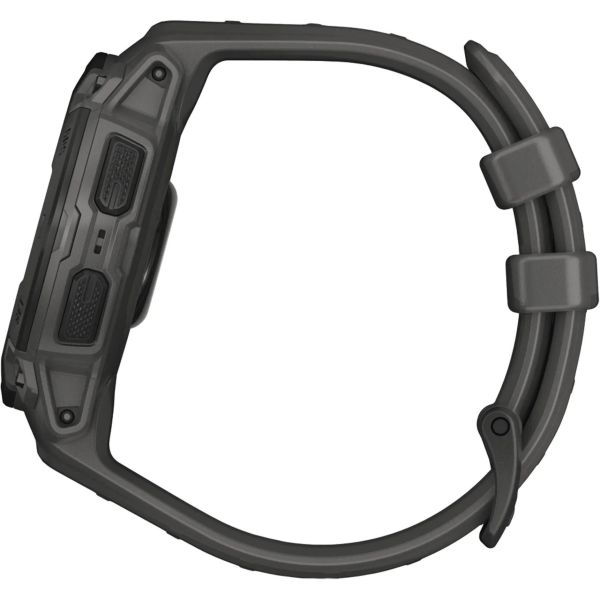 Смарт-часы Garmin Instinct E 45mm Black with Charcoal Band (010-02933-00) фото №2