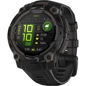Смарт-часы Garmin Instinct 3 45mm AMOLED Black with Black Band (010-02936-00)