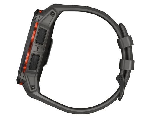 Смарт-часы Garmin Instinct 3 50mm Solar Black with Charcoal Band (010-02935-00) фото №3