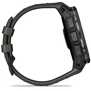 Смарт-часы Garmin Instinct 3 50mm AMOLED Black with Charcoal Band (010-03020-00)