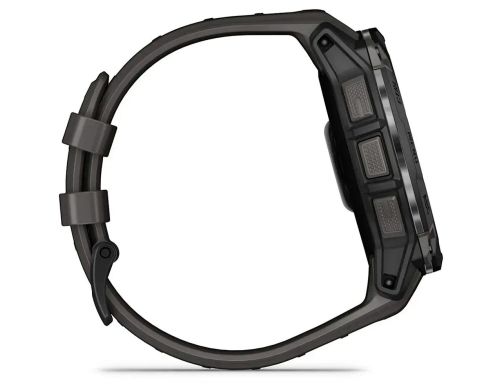 Смарт-часы Garmin Instinct 3 50mm AMOLED Black with Charcoal Band (010-03020-00) фото №2