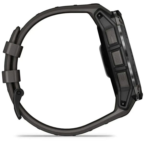 Смарт-часы Garmin Instinct 3 50mm AMOLED Black with Charcoal Band (010-03020-00) фото №2