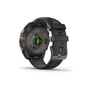 Смарт-часы Garmin Fenix 8 47mm AMOLED Sapphire Carbon Gray DLC Titanium w. Black/Pebble Gray S. Band (010-02904-20/21)