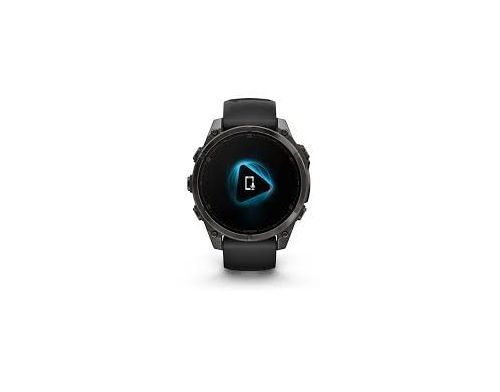 Смарт-часы Garmin Fenix 8 47mm AMOLED Sapphire Carbon Gray DLC Titanium w. Black/Pebble Gray S. Band (010-02904-20/21) фото №3