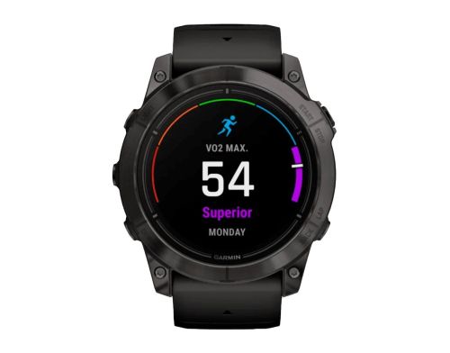 Смарт-часы Garmin Epix Pro Gen 2 Sapphire 51mm Carbon G. DLC Tit. with Black Band (010-02804-00/01/53) фото №2