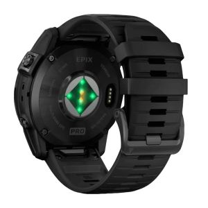 Смарт-часы Garmin Epix Pro Gen 2 Sapphire 51mm Carbon G. DLC Tit. with Black Band (010-02804-00/01/53)