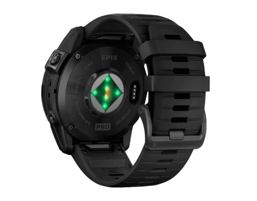 Смарт-часы Garmin Epix Pro Gen 2 Sapphire 51mm Carbon G. DLC Tit. with Black Band (010-02804-00/01/53) фото №3