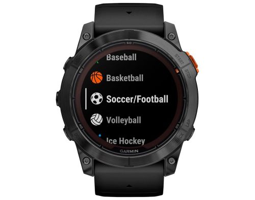 Смарт-годинник Garmin Fenix 7X Solar Slate Gray w. Black Band (010-02778-00/01) фото №2