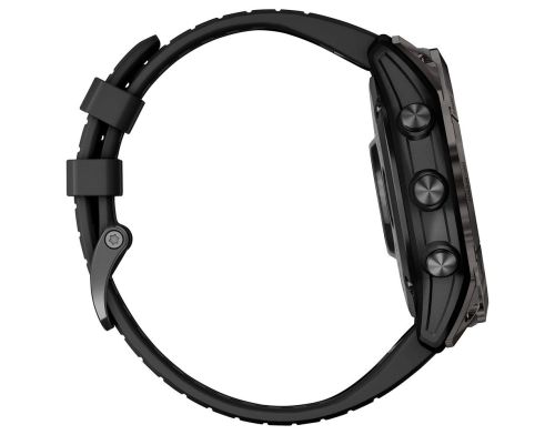 Смарт-годинник Garmin Fenix 7X Solar Slate Gray w. Black Band (010-02778-00/01) фото №3