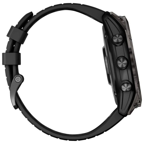 Смарт-годинник Garmin Fenix 7X Solar Slate Gray w. Black Band (010-02778-00/01) фото №3