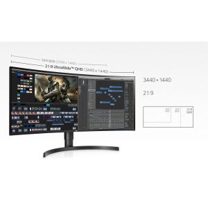 Монитор LG UltraWide 34WL85C-B