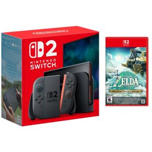 Портативная игровая консоль Nintendo Switch 2 + The Legend of Zelda: Tears of the Kingdom