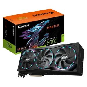 Видеокарта GIGABYTE AORUS GeForce RTX 5080 MASTER 16G (GV-N5080AORUS M-16GD)