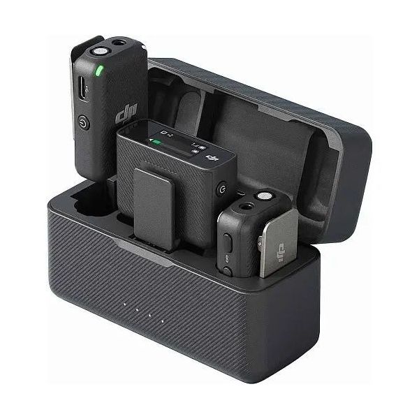 Микрофонная радиосистема для камеры, для смартфона DJI Mic (2TX+1RX) (CP.RN.00000197.01) фото №2