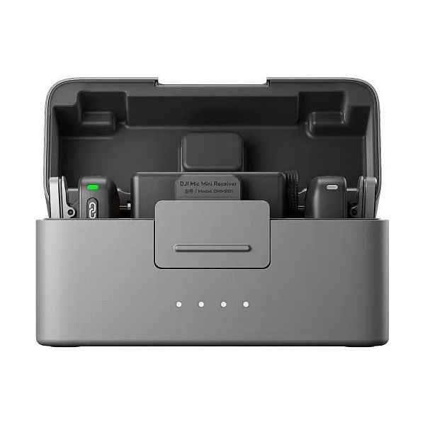Мікрофонна радіосистема для камери, для смартфона DJI Mic Mini 2TX + 1RX + Charging Case (CP.RN.00000433.01) фото №2