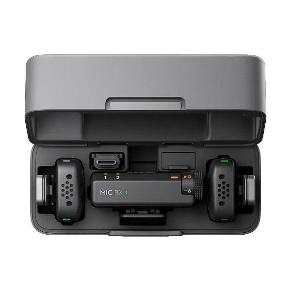 Мікрофонна радіосистема для камери, для смартфона DJI Mic Mini 2TX + 1RX + Charging Case (CP.RN.00000433.01) фото №3