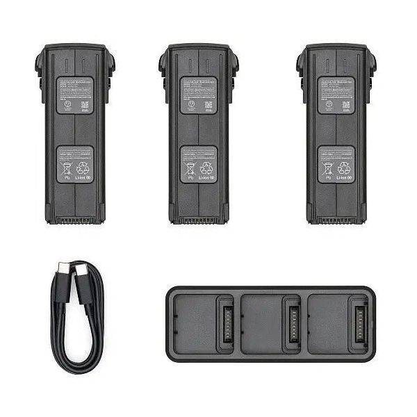 3 аккумулятора и зарядное устройство DJI Mavic 3 Enterprise Series Battery Kit (CP.EN.00000421.01) фото №2