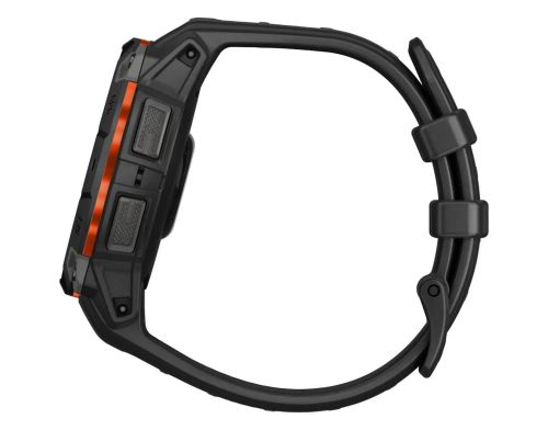 Смарт-годинник Garmin Instinct 3 45mm Solar Black with Black Band (010-02934-00) фото №2