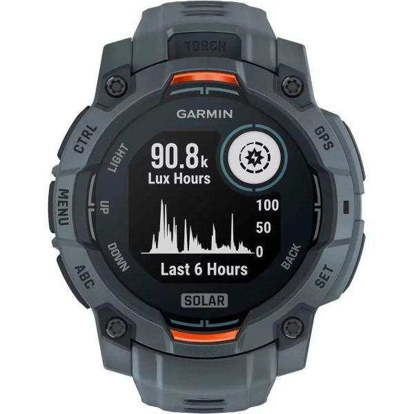 Смарт-годинник Garmin Instinct 3 45mm Solar Twilight with Twilight Band (010-02934-01) фото №3