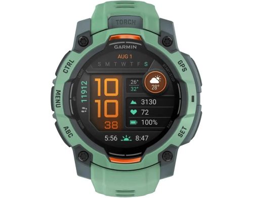 Смарт-часы Garmin Instinct 3 45mm AMOLED Neo Tropic with Neo Tropic Band (010-02936-01) фото №3