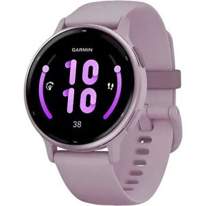 Смарт-часы Garmin vivoactive 5 Metallic Orchid Aluminum Bezel with Orchid Case and Silicone (010-02862-13)