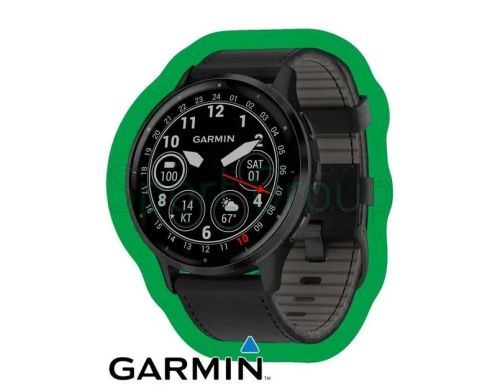 Смарт-часы Garmin Venu 3 Slate S. Steel Bezel w. Black Case and Leather Band (010-02784-52/02) фото №2