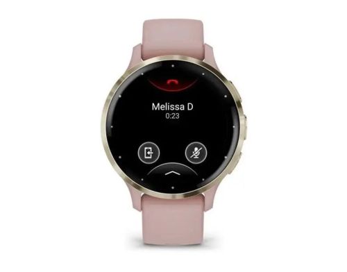 Смарт-часы Garmin Venu 3S Silver S. Steel Bezel w. Sage Gray Case and S. Band (010-02785-01/51) фото №2