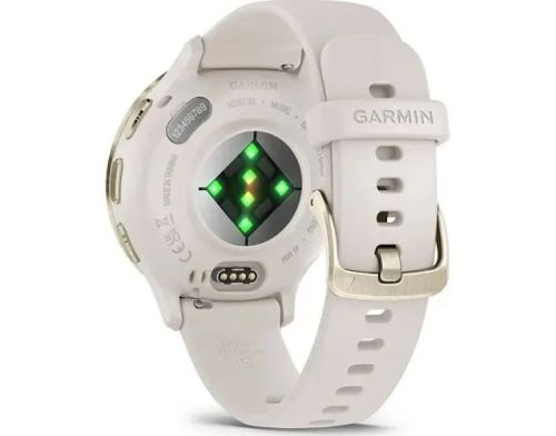 Смарт-часы Garmin Venu 3S Soft Gold S. Steel Bezel with Ivory Case and S. Band (010-02785-04/54) фото №3